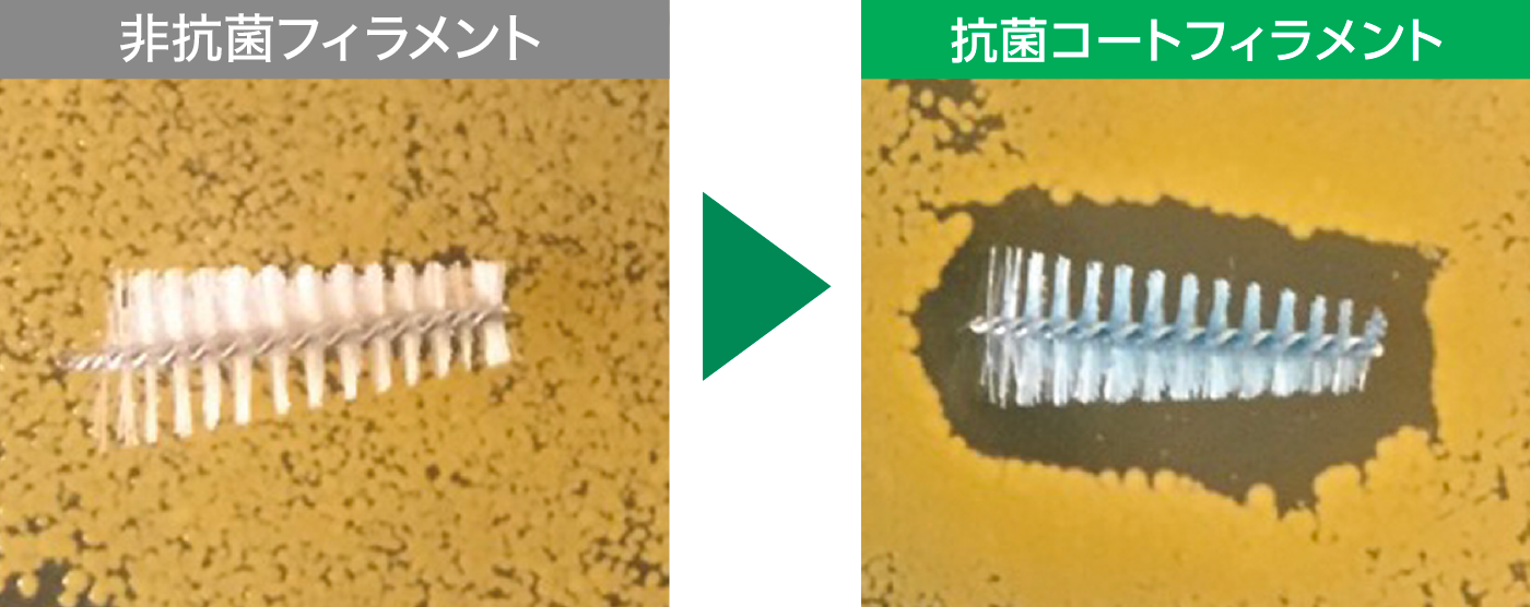 ハブラシ+歯間クリーナーで、より効果的な歯垢除去